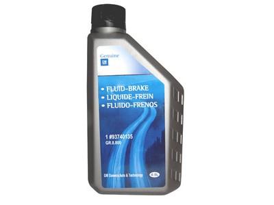 Купить запчасть GENERAL MOTORS - 93740135 Тормозная жидкость dot 3, "BRAKE FLUID", 0.5л