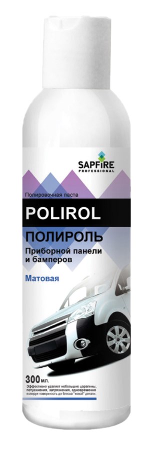 Купить запчасть SAPFIRE PROFESSIONAL - SPK0711 Полироль приборной панели и бамперов Матовая SAPFIRE