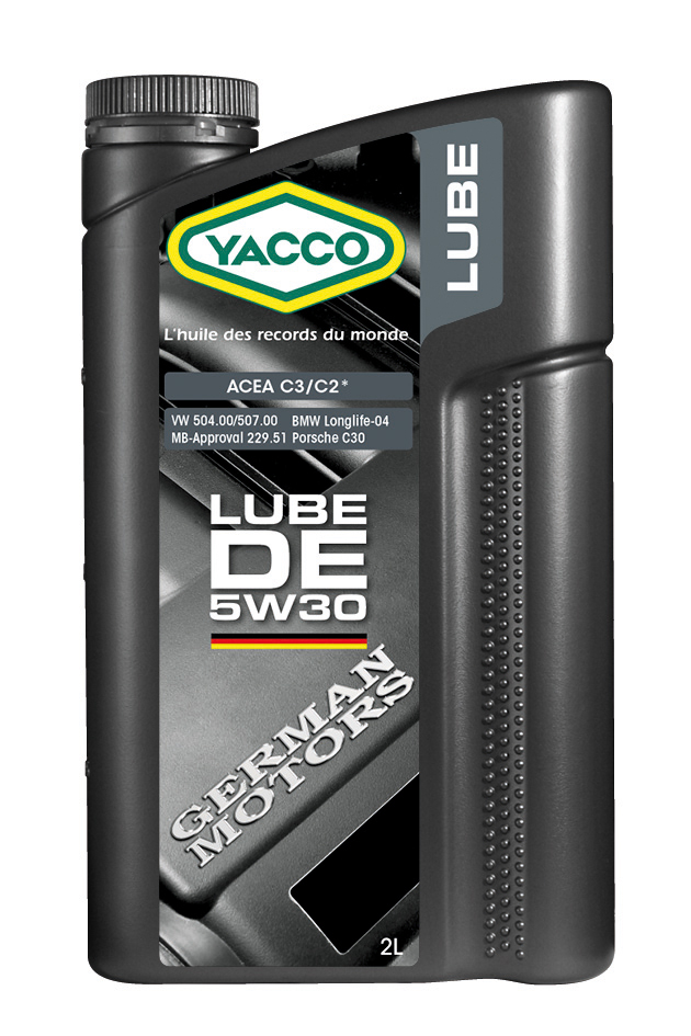 Купить запчасть YACCO - 305524 Моторное масло Yacco Lube DE VW 504/00/507/00 SN/CF 5W-30 2л