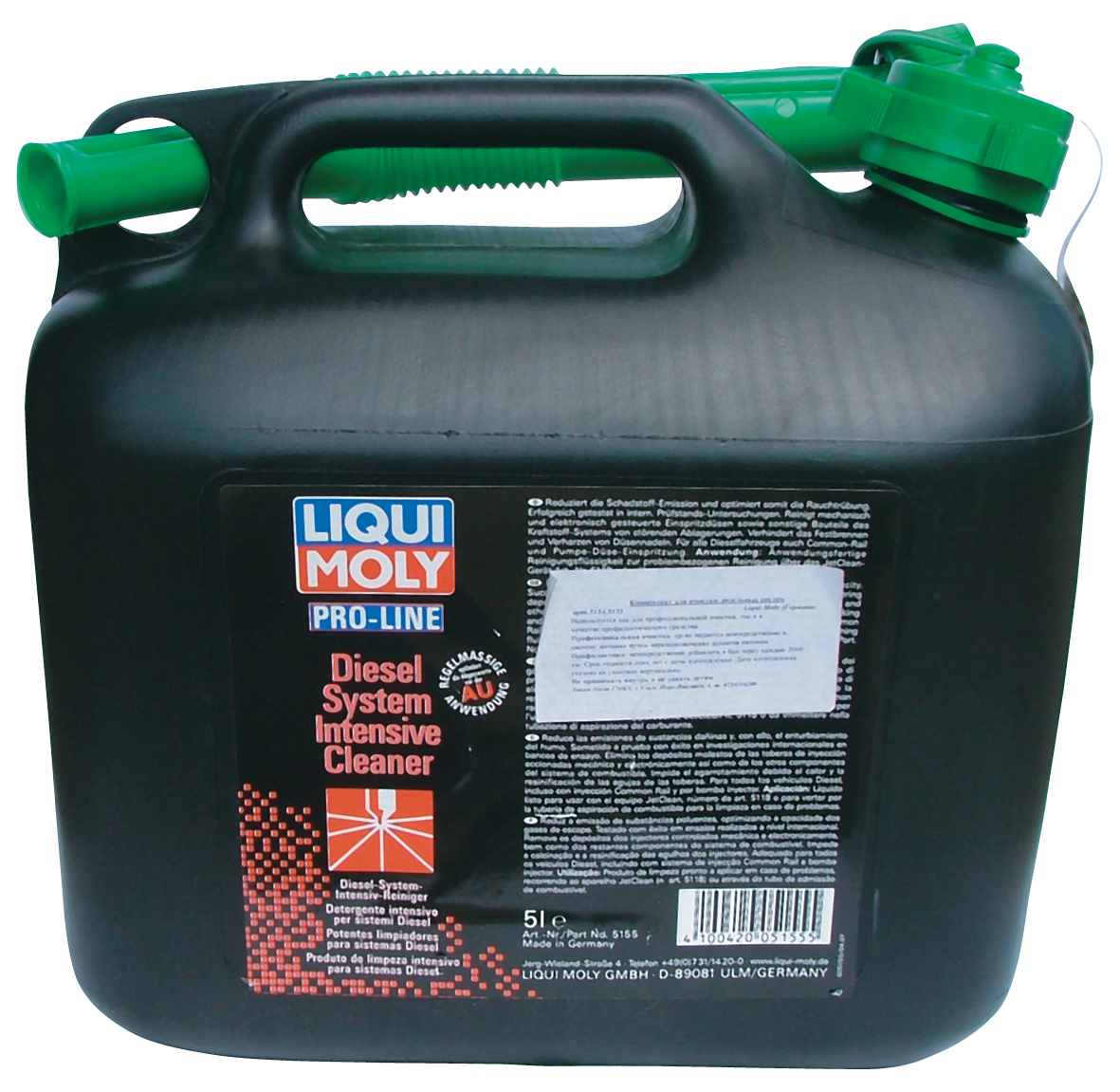 Купить запчасть LIQUI MOLY - 5155 Жидкость для очистки дизельных топливных систем Pro-Line JetClean Diesel-System-Reiniger