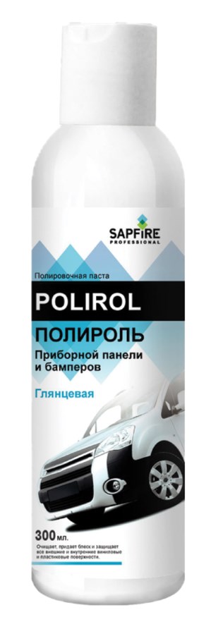 Купить запчасть SAPFIRE PROFESSIONAL - SPK0712 Полироль приборной панели и бамперов Глянцевая SAPFIRE
