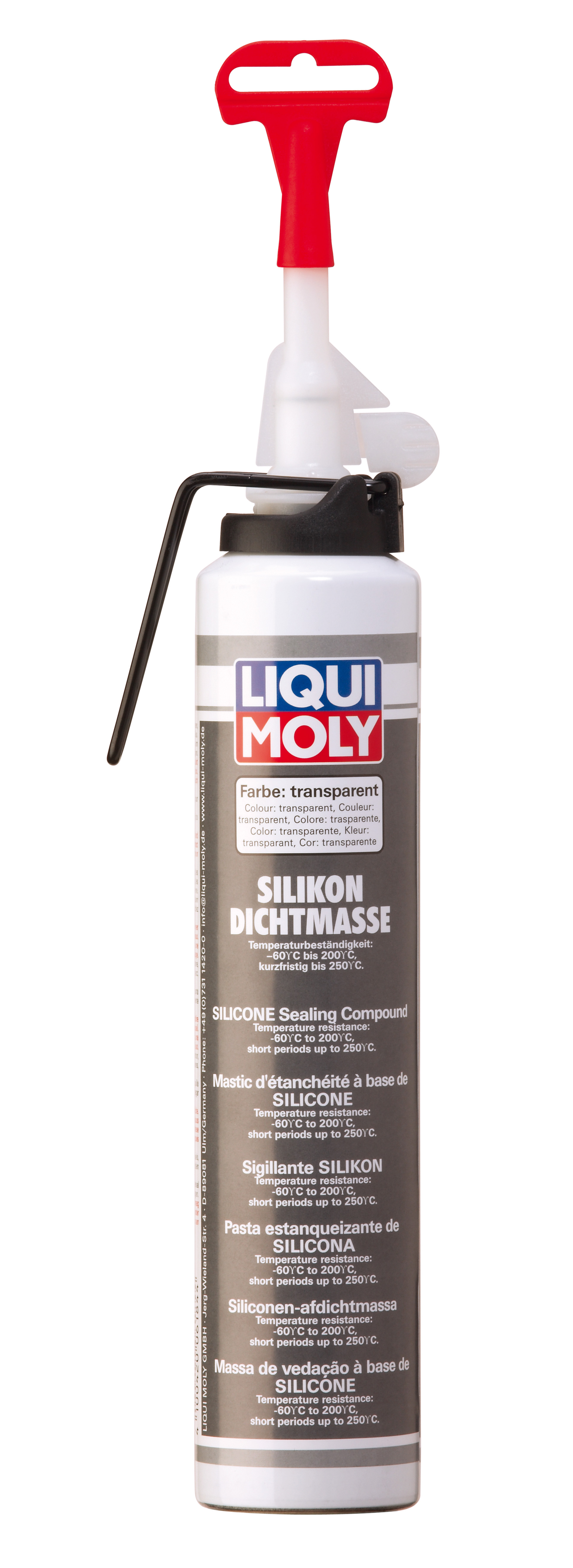 Купить запчасть LIQUI MOLY - 6184 Силиконовый герметик  Silikon-Dichtmasse transparent