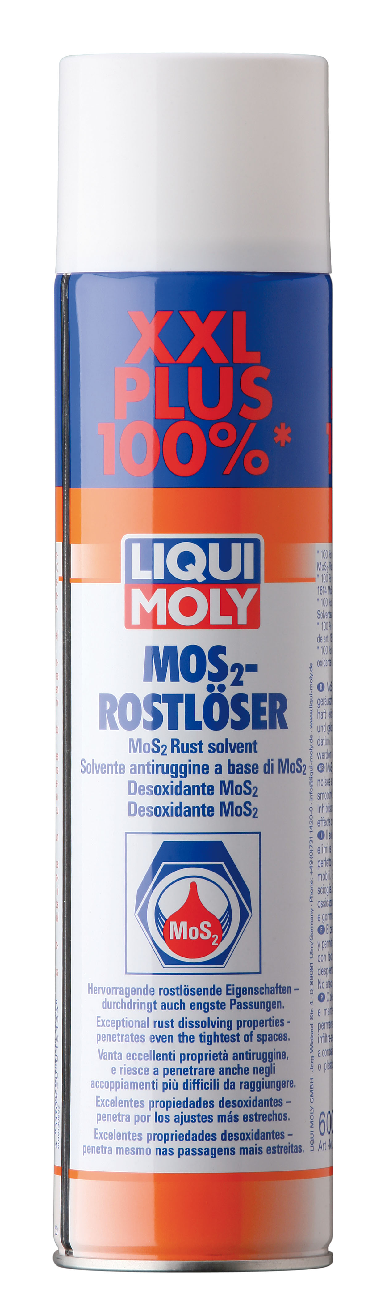 Купить запчасть LIQUI MOLY - 1613 Растворитель ржавчины с дисульфидом молибдена MoS2-Rostloser XXL
