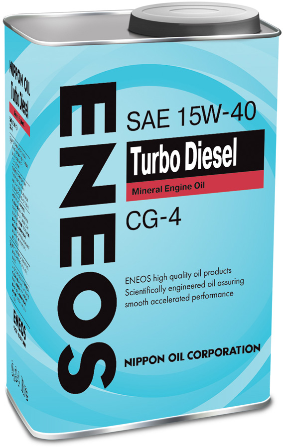 Купить запчасть ENEOS - OIL1427 Моторное масло Eneos Turbo Diesel Mineral 15W-40 0,946л