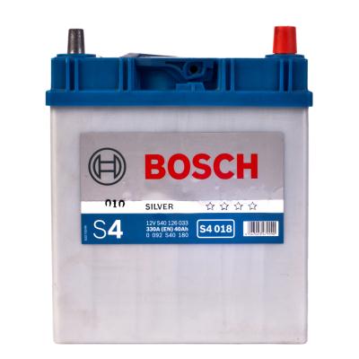 Купить запчасть BOSCH - 0092S40180 Аккумулятор автомобильный BOSCH S4 Silver 0 092 S40 180 40 Ач