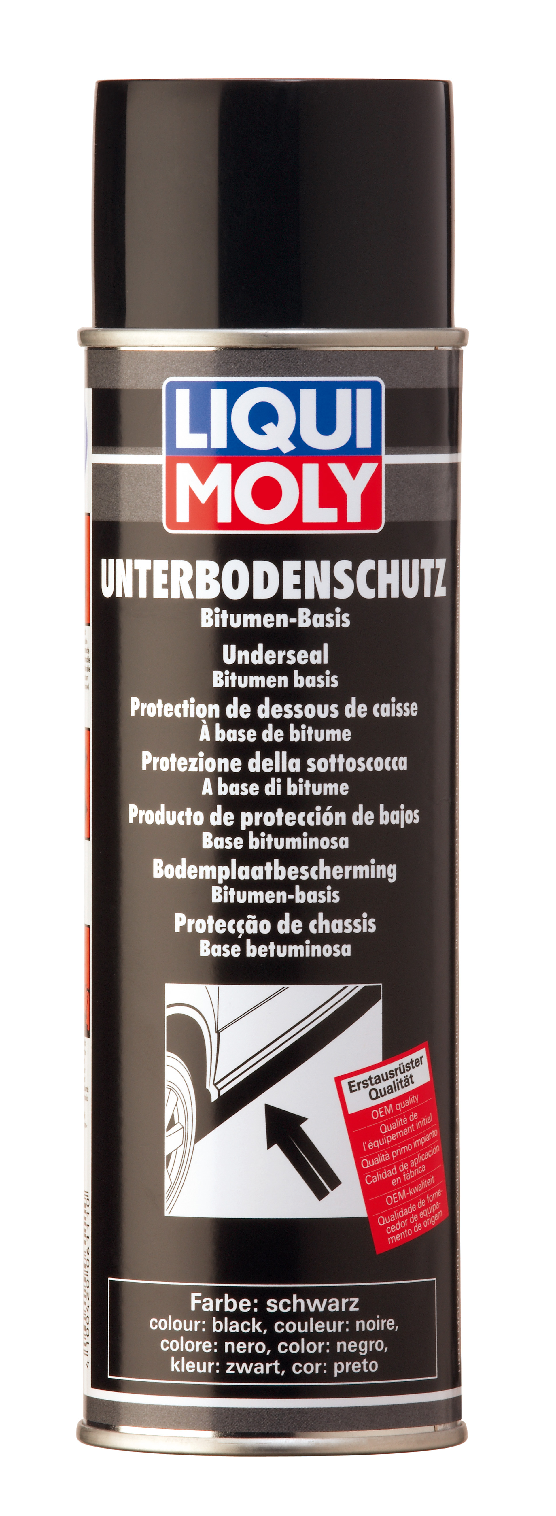 Купить запчасть LIQUI MOLY - 6111 Антикор для днища кузова битум/смола (черный) Unterboden-Schutz Bitumen schwarz
