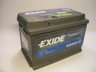 Купить запчасть EXIDE - EA770 Аккумулятор автомобильный EXIDE EA770 77 Ач