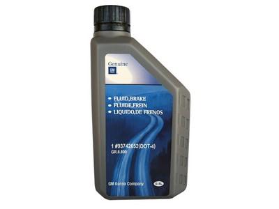 Купить запчасть GENERAL MOTORS - 93742652 Тормозная жидкость dot 4, "BRAKE FLUID", 0.5л