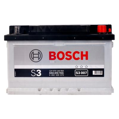 Купить запчасть BOSCH - 0092S30070 Аккумулятор автомобильный BOSCH S3 0 092 S30 070 70 Ач