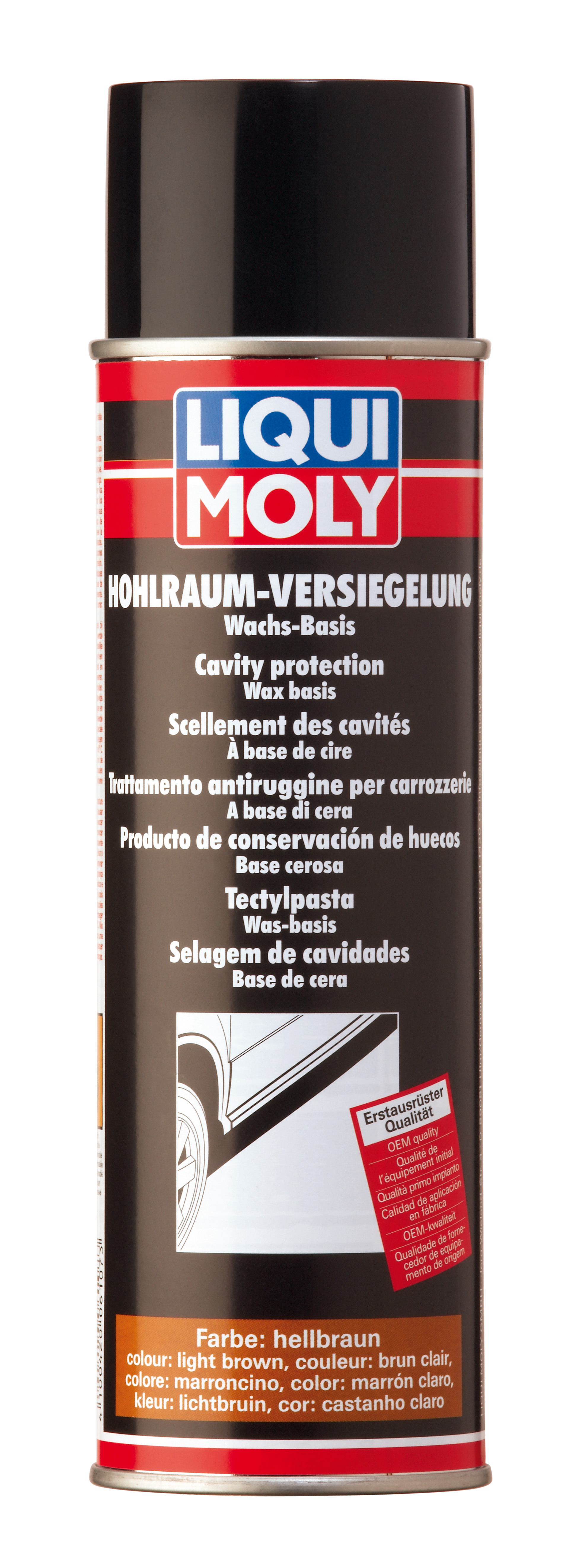 Купить запчасть LIQUI MOLY - 6107 Антикор для пустот кузова воск (светло-коричневый) Hohlraum-Versiegelung hellbraun